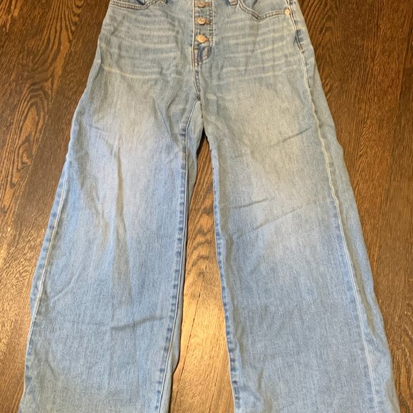 Madewell Wide-Leg Crop Jeans Size 26 - Picture 2 of 5